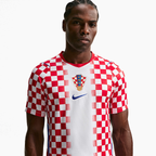 Croatia 2026 Home soccer jersey - front view on model