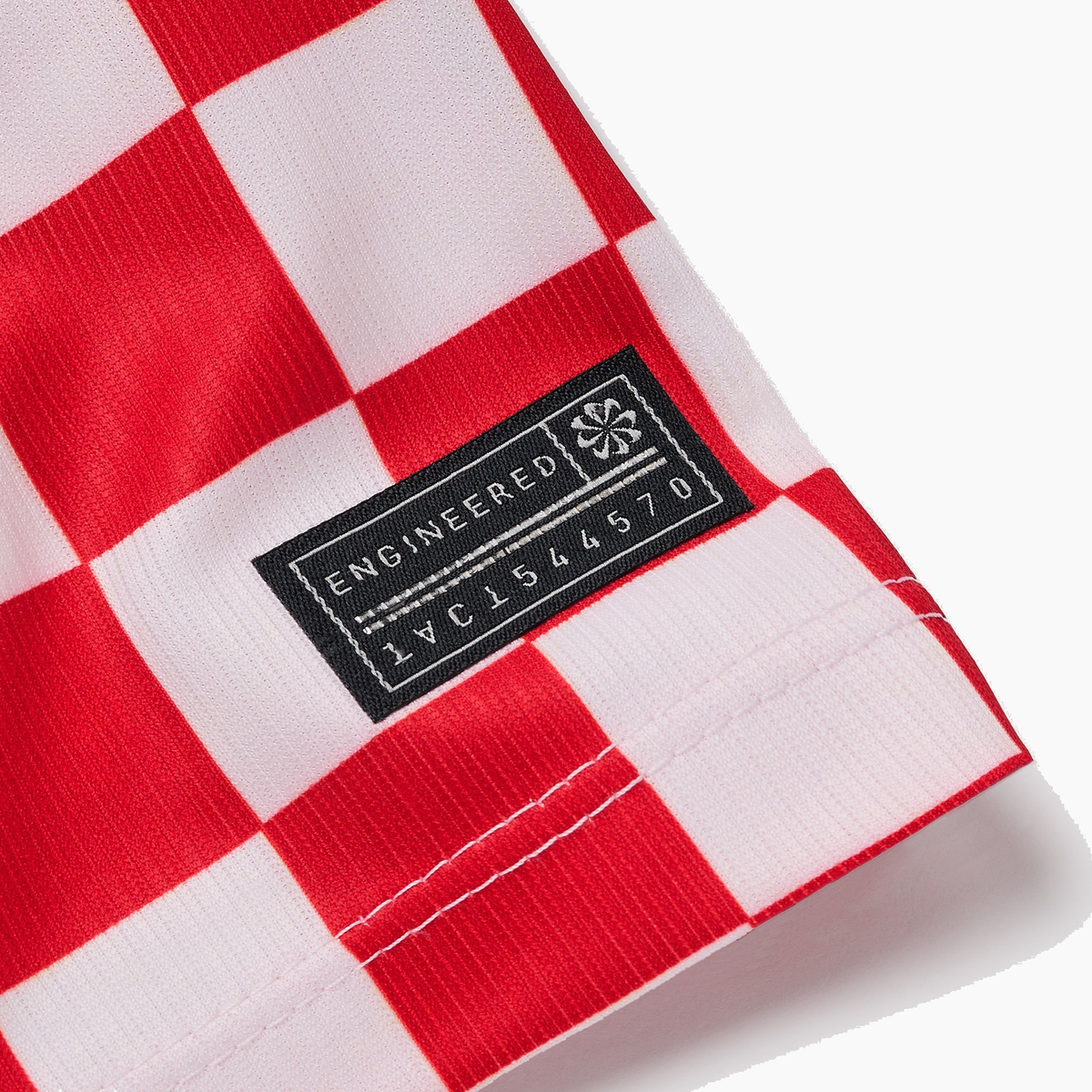 Croatia 2026 Home soccer jersey - hem label detail