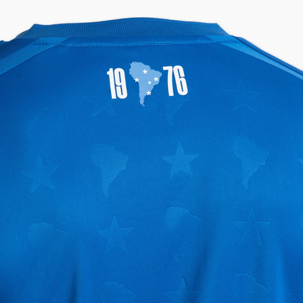 Cruzeiro 2026/27 Home soccer jersey - back neckline detail