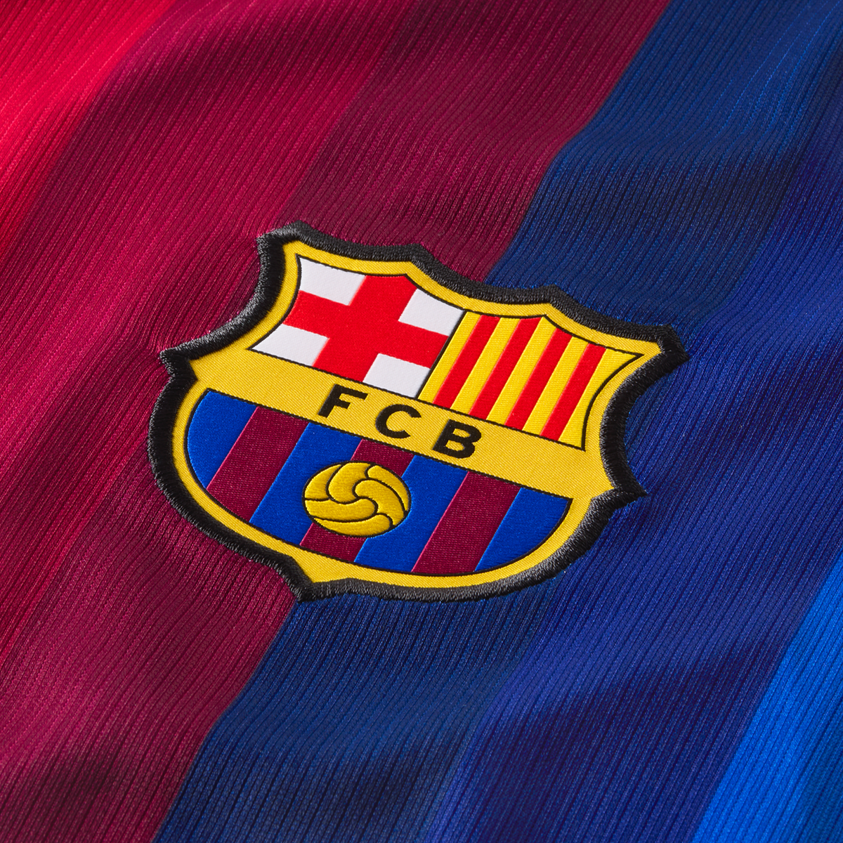 Barcelona 26/27 Home Women's Jersey — crest detail
