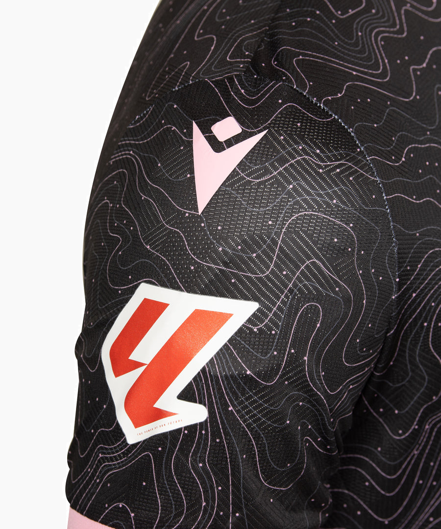 Deportivo Alaves 2026/27 Away soccer jersey - sleeve and shoulder detail