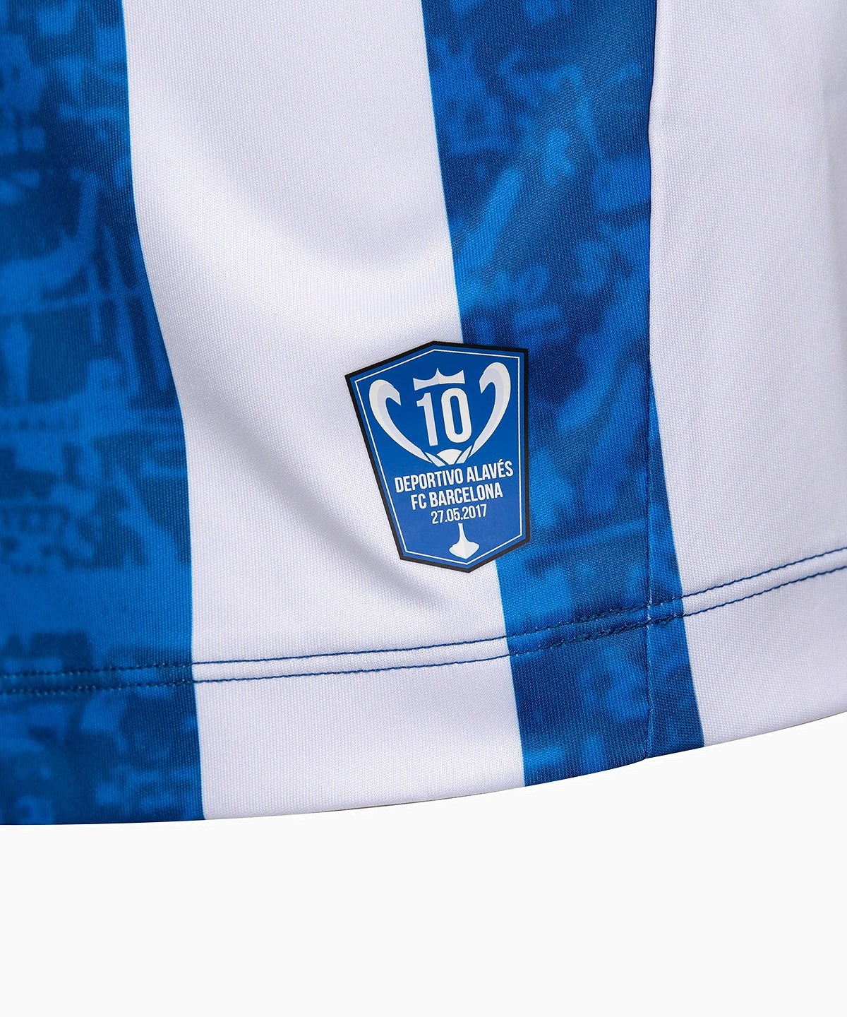 Deportivo Alaves 2026/27 Home soccer jersey - hem label detail