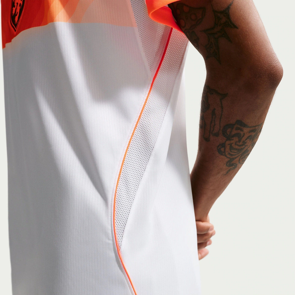 Netherlands 2026 Away Jersey - side seam detail