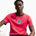 England 2026 Away Jersey - seated on model