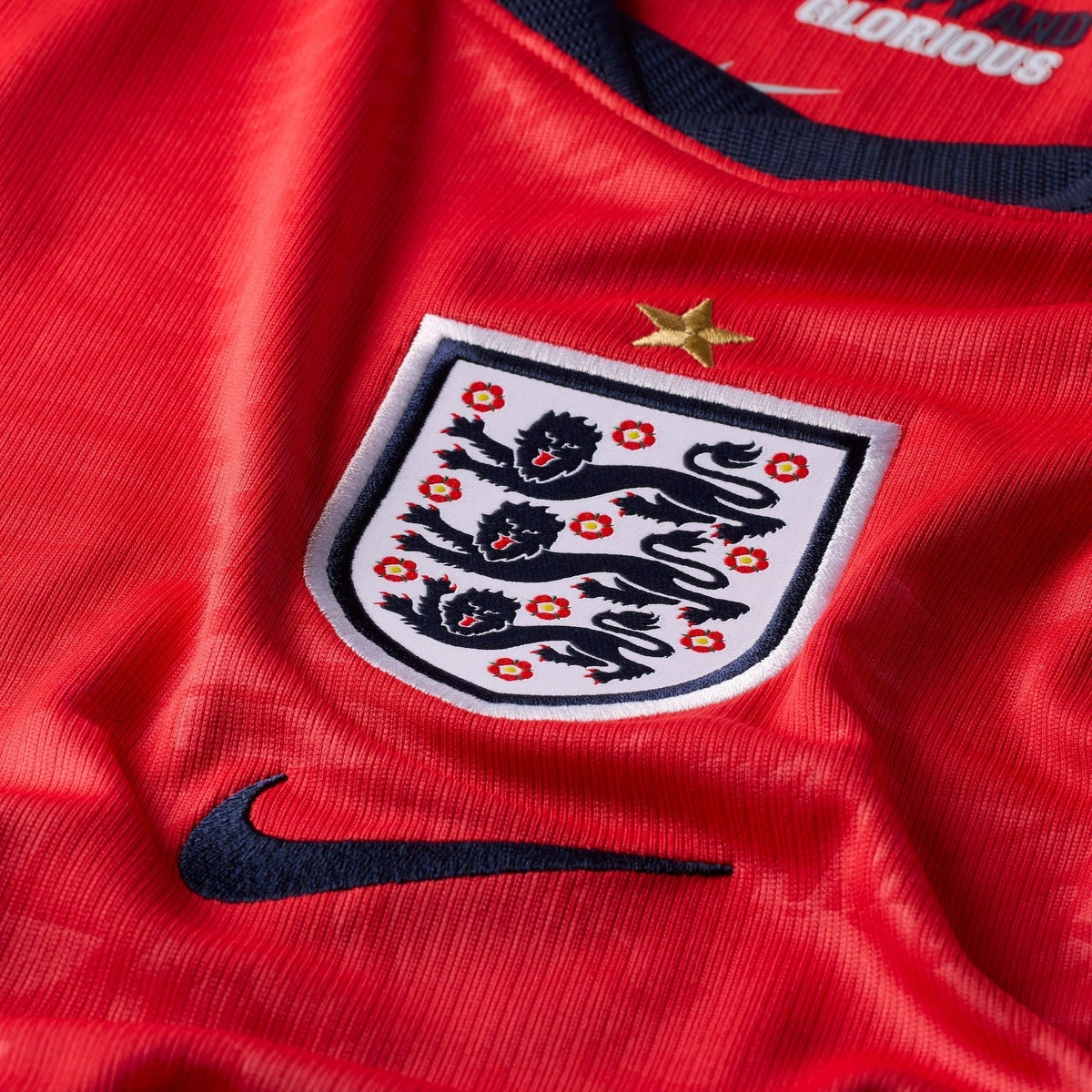 England 2026 Away Jersey - crest detail