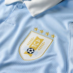 Uruguay 2026 Home Jersey - crest and collar detail