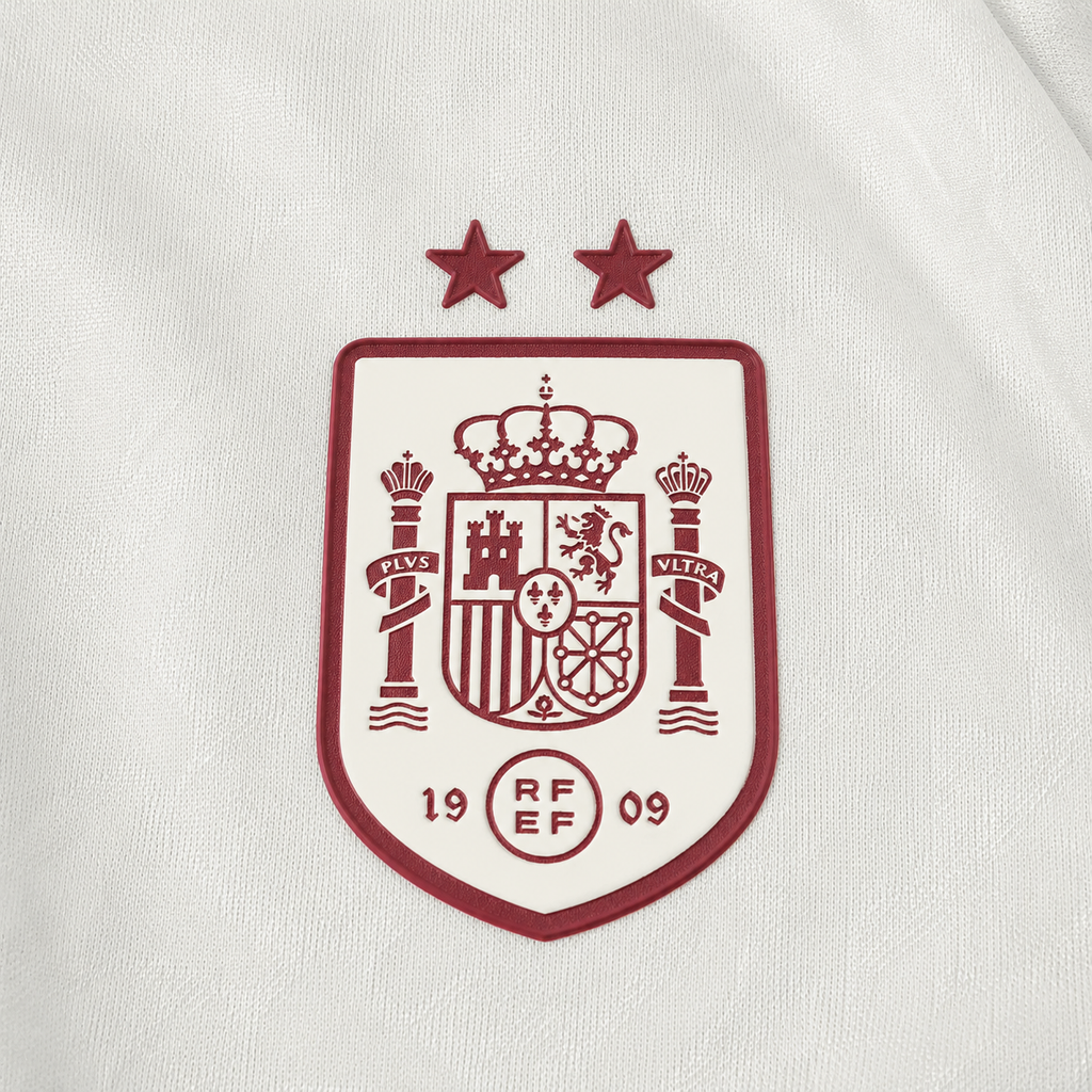 Spain 2026 World Cup Champions Away Player Jersey — crest detail