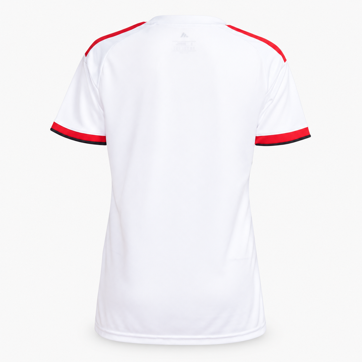 Flamengo 2026/27 women's away jersey — back view, AI-assisted background adaptation