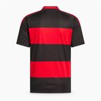 Flamengo 2026/27 home jersey rear view — AI-assisted background adaptation