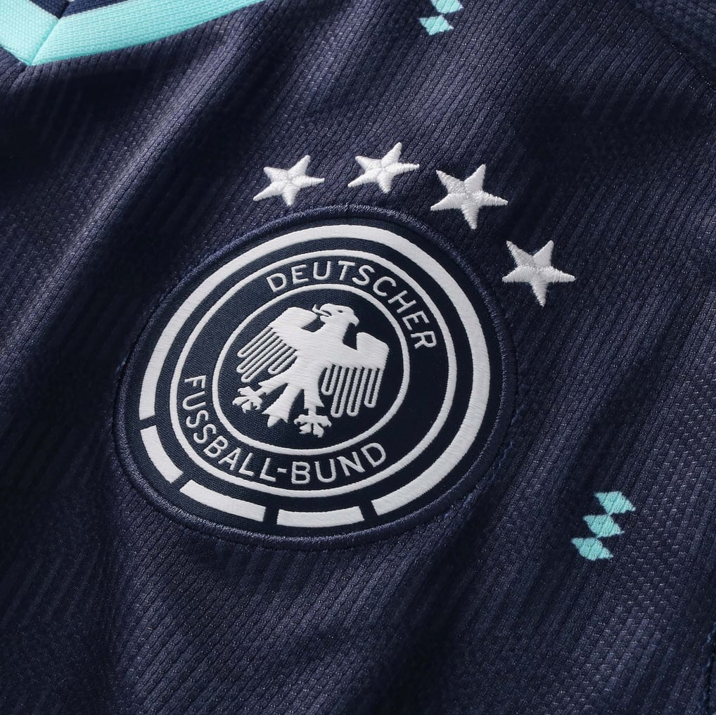 Germany 2026 Away soccer jersey - crest detail