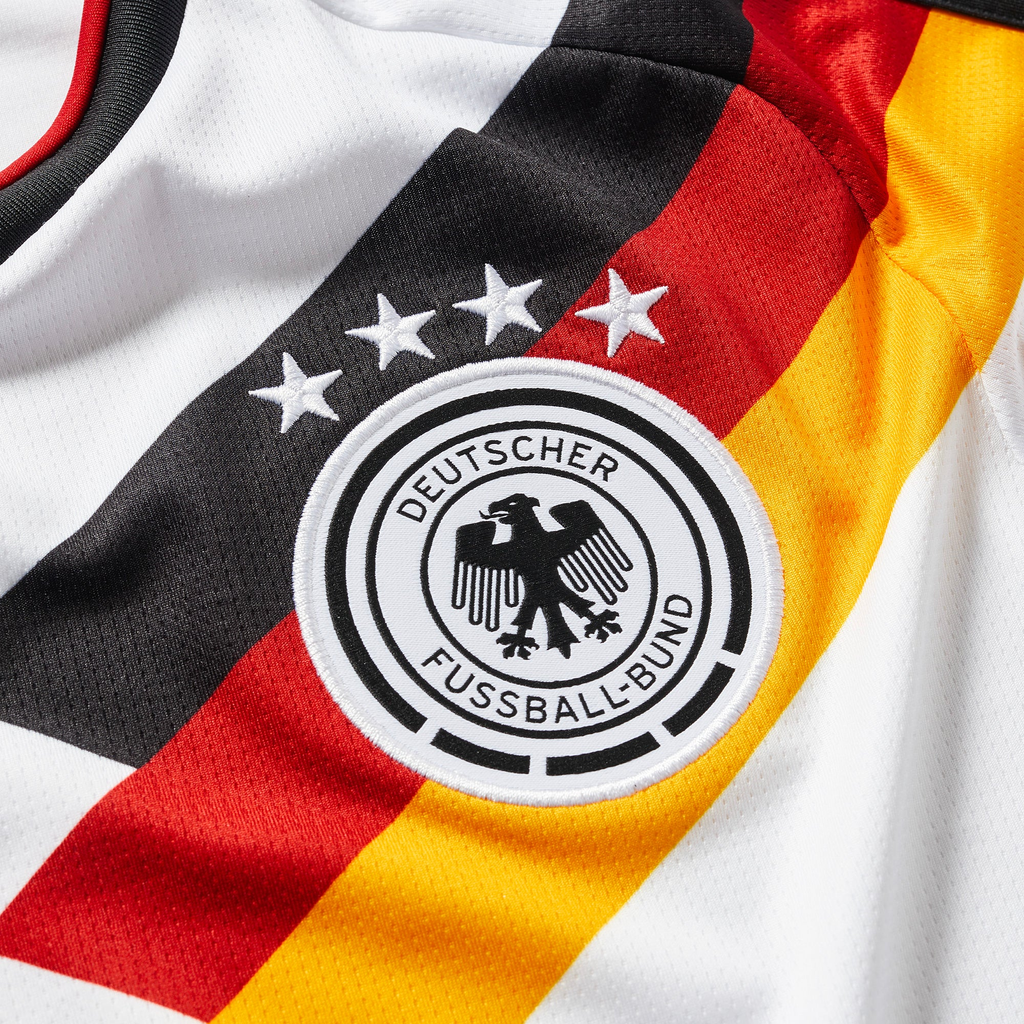 Germany 2026 Home soccer jersey - crest detail
