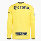 Club América 2026/27 Home Long Sleeve Jersey - back product view; AI-assisted background refinement