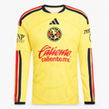 Club América 2026/27 Home Long Sleeve Jersey - front product view; AI-assisted background refinement