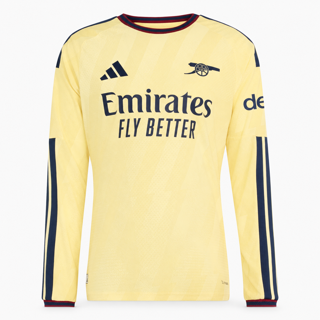 Arsenal 2026/27 Third Player Long Sleeve Jersey - front view