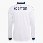 Bayern Munich 2026/27 Away Long Sleeve Jersey - back product view; AI-assisted background refinement