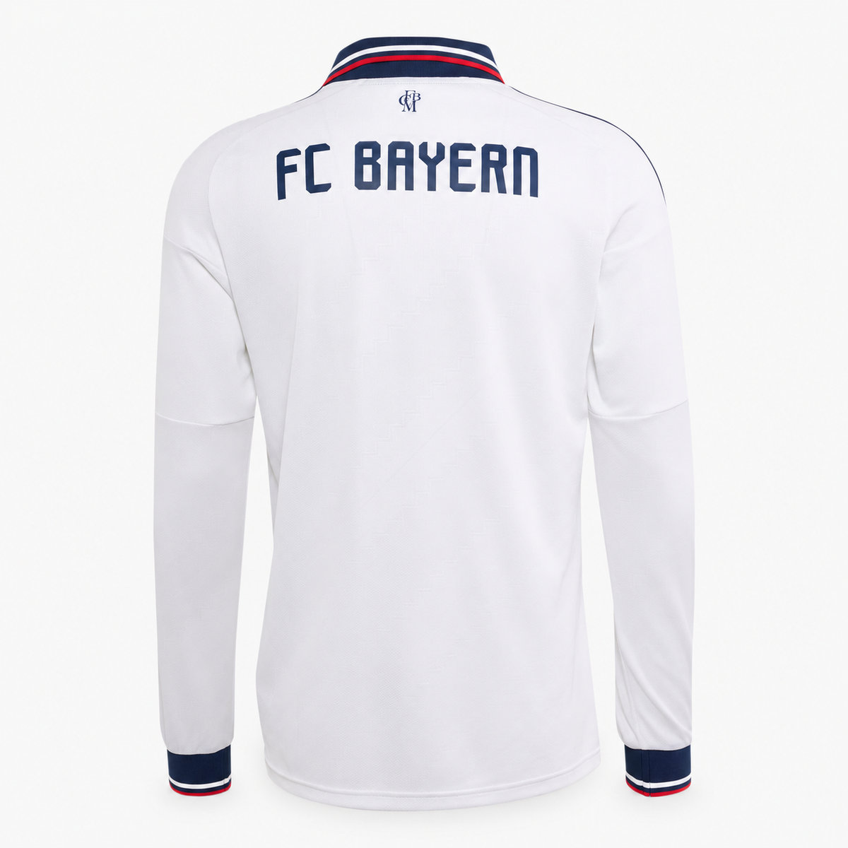 Bayern Munich 2026/27 Away Long Sleeve Jersey - back product view; AI-assisted background refinement