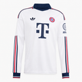 Bayern Munich 2026/27 Away Long Sleeve Jersey - front product view; AI-assisted background refinement