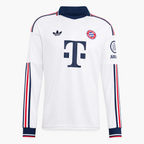 Bayern Munich 2026/27 Away Long Sleeve Jersey - front product view; AI-assisted background refinement