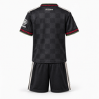 Bayern Munich 2025/26 Third Kids Kit — back shirt and shorts