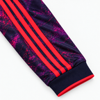 Bayern Munich 2026/27 Third Long Sleeve Jersey - long sleeve and cuff detail; AI-assisted studio image based on supplier-verified fan version