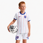 Chelsea 2026/27 Third Kids Kit - child model; AI-assisted studio visualization based on the supplier-verified kit