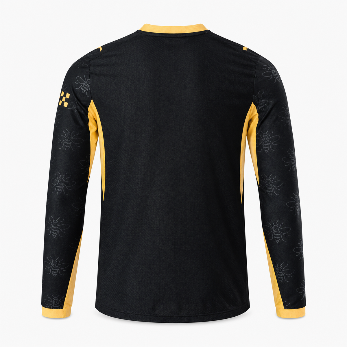 Manchester City 2026/27 Away Player Long Sleeve Jersey - back view