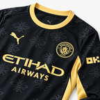 Manchester City 2026/27 Away Player Long Sleeve Jersey - crest detail