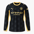 Manchester City 2026/27 Away Player Long Sleeve Jersey - front view