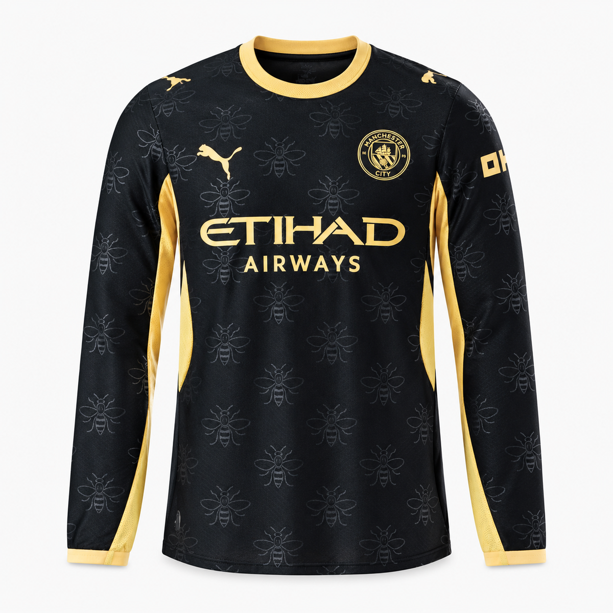 Manchester City 2026/27 Away Player Long Sleeve Jersey - front view