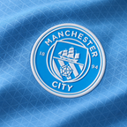 Manchester City 2026/27 Home Player Long Sleeve Jersey - crest detail