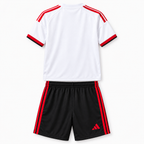 Flamengo 2026/27 Away Kids Kit - AI-assisted back product image based on verified garment references
