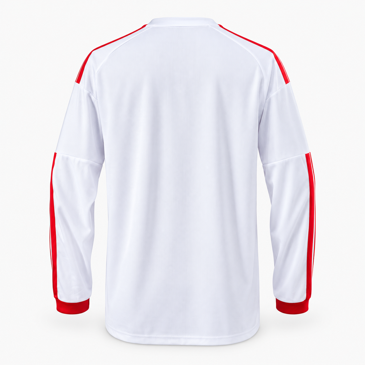 Flamengo 2026/27 Away Long Sleeve Jersey - back product view; AI-assisted studio image based on the supplier-verified garment