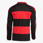Flamengo 2026/27 Home Long Sleeve Jersey - back product view; AI-assisted studio image based on the supplier-verified garment