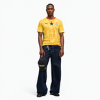 Ghana 2026 Away Jersey - front model view; AI-assisted background refinement