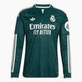 Real Madrid 2026/27 Away Player Long Sleeve Jersey - front view