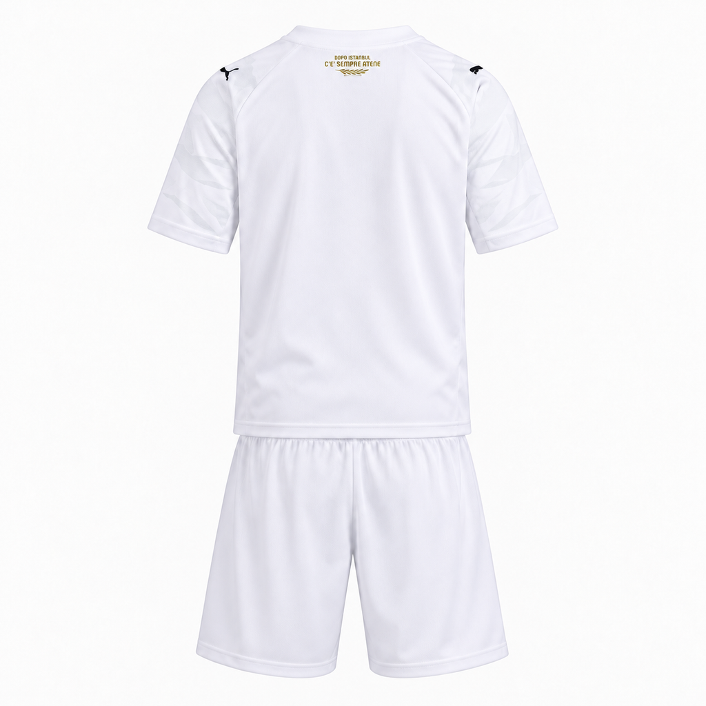 AC Milan 2026/27 Away Kids Kit — back shirt and shorts