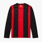 AC Milan 2026/27 Home Long Sleeve Jersey - back product view; AI-assisted background refinement