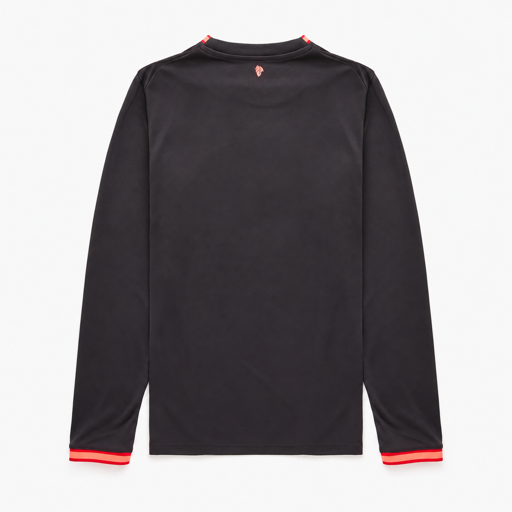 AC Milan 2026/27 Third Long Sleeve Jersey - back product view; AI-assisted background refinement