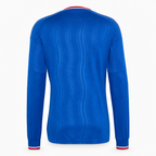 Manchester United 2026/27 Away Long Sleeve Jersey - back product view; AI-assisted background refinement