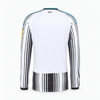 Newcastle United 2026/27 Home Long Sleeve Jersey - back product view; AI-assisted background refinement