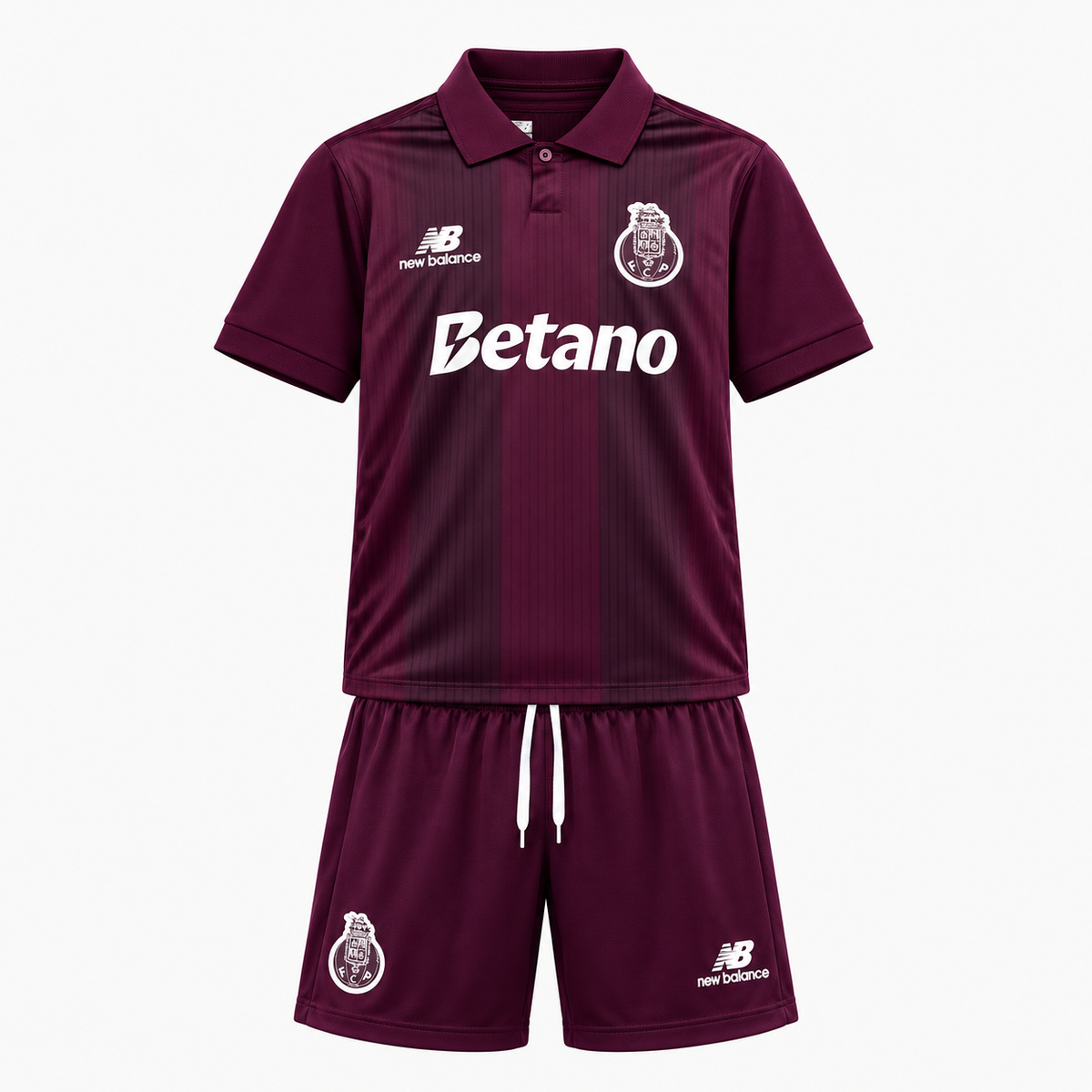 FC Porto 2026/27 Away Kids Kit — front shirt and shorts