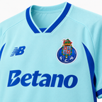 FC Porto 2026/27 Third Kids Kit — crest and fabric detail