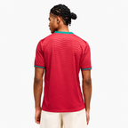 Portugal 2026 Home Jersey - back-model view with AI-assisted background adaptation from official reference