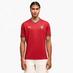 Portugal 2026 Home Jersey - front-model view with AI-assisted background adaptation from official reference
