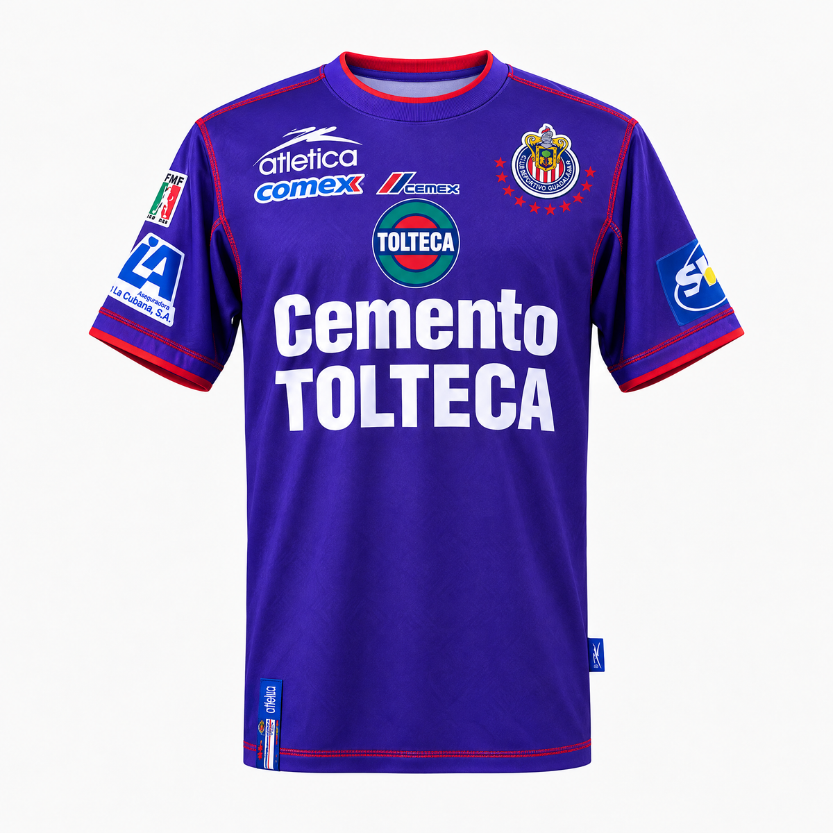 Chivas Guadalajara 2002/03 Third Retro Jersey - Front view