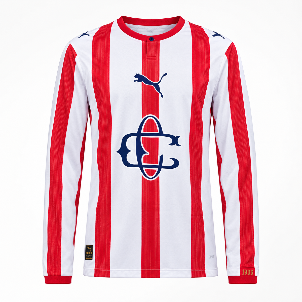 Chivas Guadalajara 2025/26 Special Edition Long Sleeve Jersey - Front view