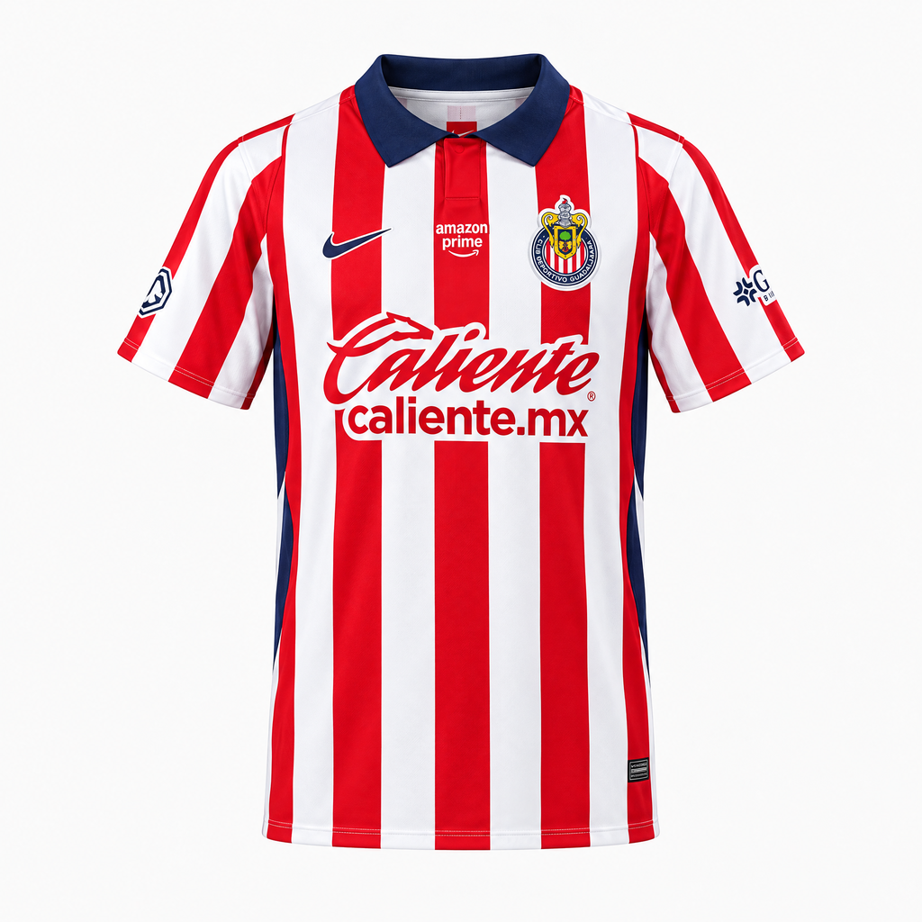 Chivas Guadalajara 2026/27 Home Jersey - Front view