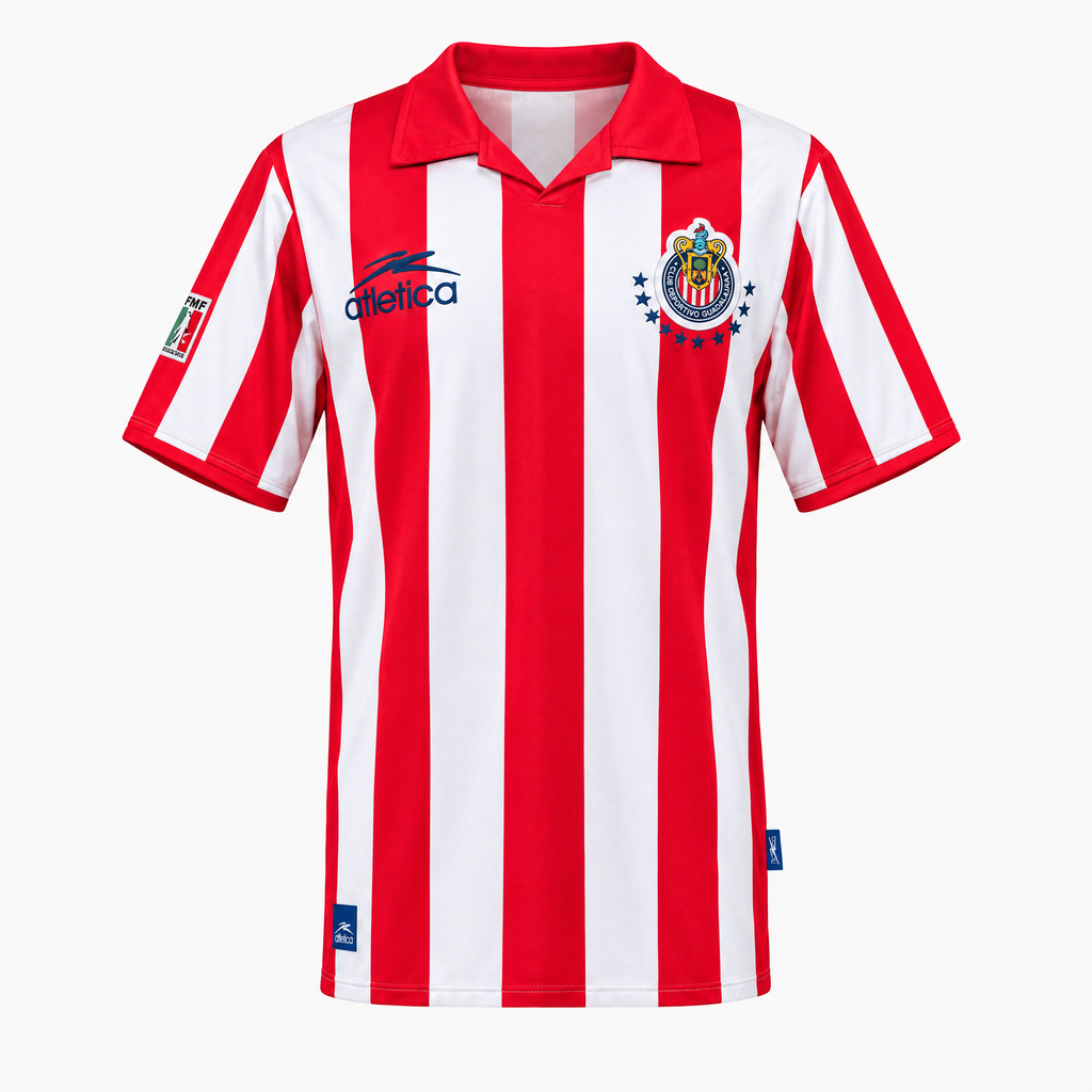 Chivas Guadalajara 2003/04 Home Retro Jersey - Front view