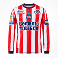 Chivas Guadalajara 2002/03 Home Long Sleeve Retro Jersey - Front view