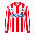 Chivas Guadalajara 1991/92 Home Long Sleeve Retro Jersey - Front view